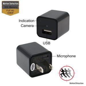 2017 Mini 1080P HD USB Wall Charger Hidden Camera
