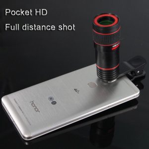 8x optical zoom clip-on telescope camera lens