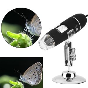 500X-1600X Magnifier Camera 8-LED CMOS USB Digital Microscope
