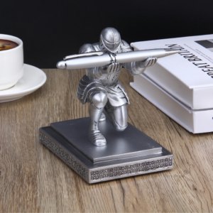 Knight Pen Holder - Executive Desk Organizer & Pencil Stand