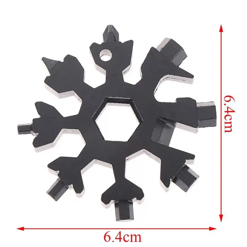 18-in-1 Stainless Steel Snowflake Multi-Tool Card – Compact Portable EDC for Outdoor, Cycling, and Camping 2 16373 w9ypp9